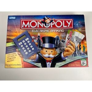 2007 Monopoly Electronic‎ Banking Edition Parker Brothers  BOX & INSERT 
ONLY
